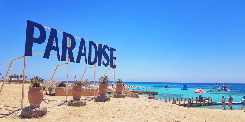 Boat Trip to Paradise Island in Hurghada