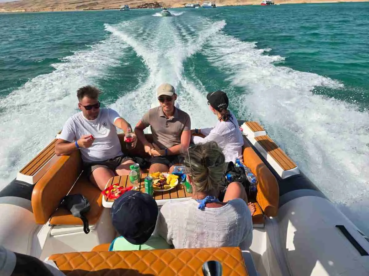 Private Speedboat to Dolphin House Hurghada